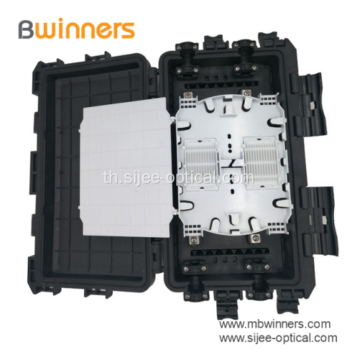 ใยแก้วนำแสงแนวนอน Abs 24 Fo Splice Enclosure 2 In 2 Out
